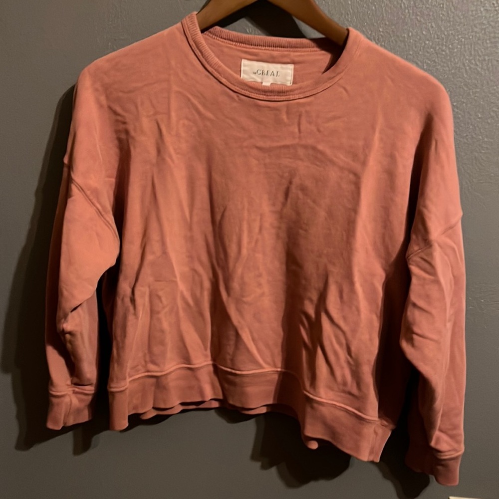 The Great cropped sweatshirt